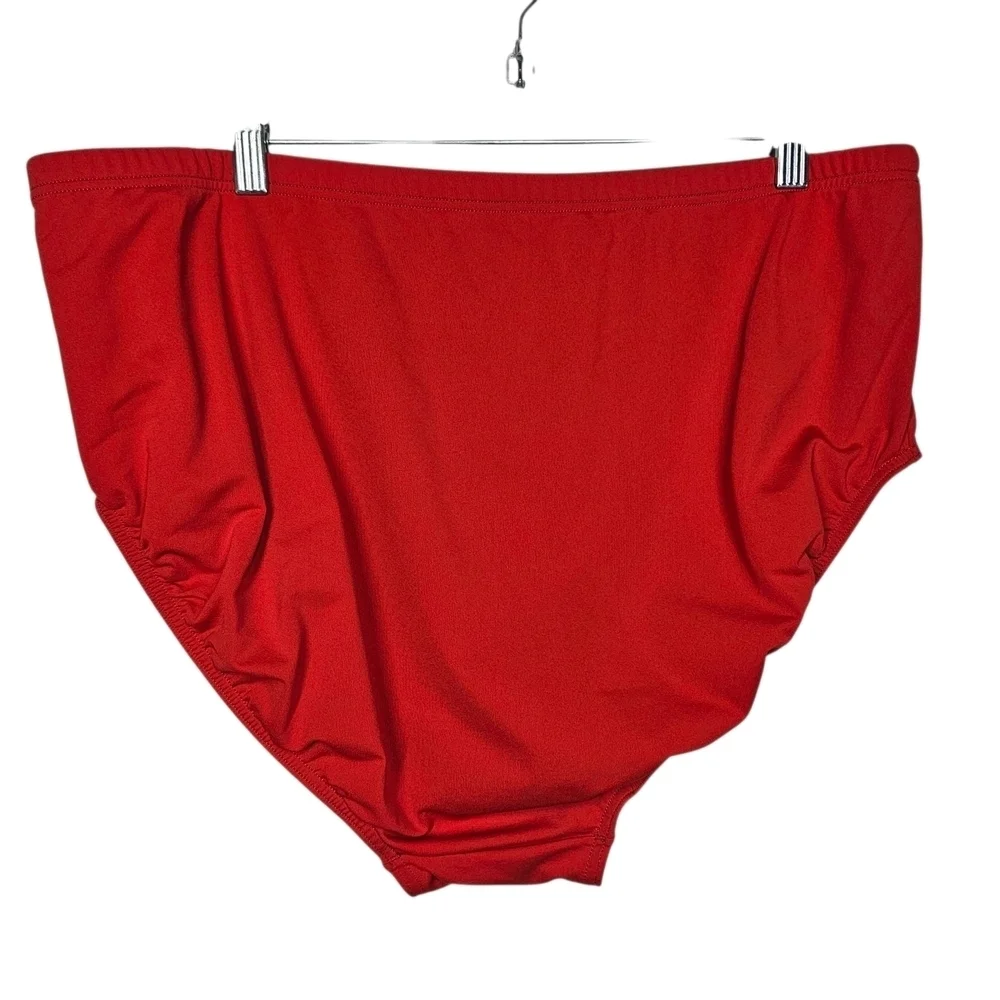 Red and Black Performance Swimwear